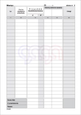 K4 Ewidencja sprzedaży K-4