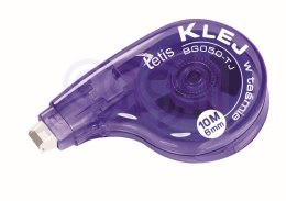 Klej w taśmie permanentny 6 mm x 10 m Tetis