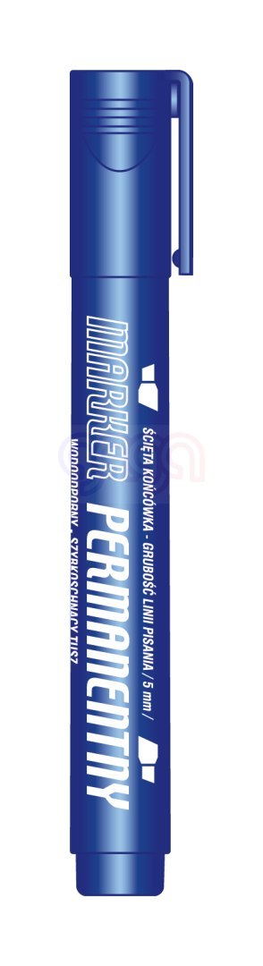 Marker permanentny czarny koń. ścięta Tetis