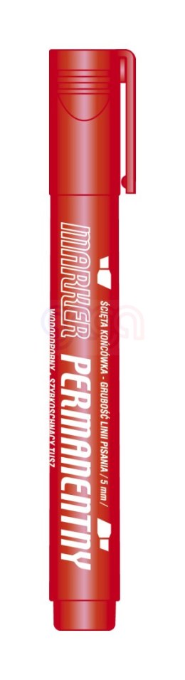 Marker permanentny czer. koń. ścięta Tetis