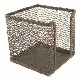 Pojemnik do karteczek czarny Tetis