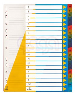 Przekładki PP alfabetyczne a-z Tetis