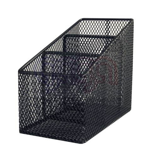 Przybornik do długopisów czarny Tetis