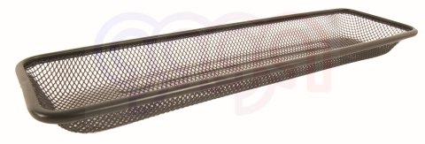 Przybornik płaski czarny Tetis