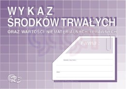 R3 Wykaz środków trwałych oraz wartości niematerialnych i prawnych R-3