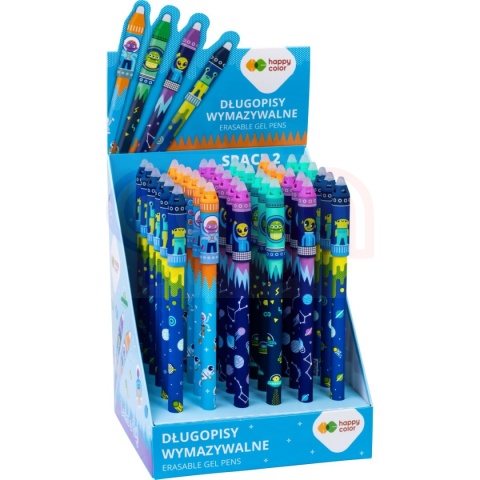 Wymazywalny długopis żelowy Happy Color Space 2