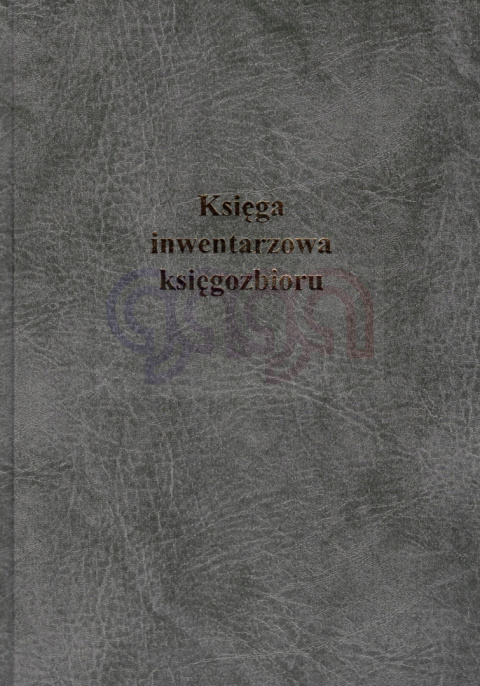 Księga inwentarzowa księgozbioru A4 100 kartek