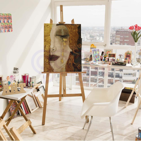 Malowanie po numerach Gustav Klimt Złote łzy 40x50cm