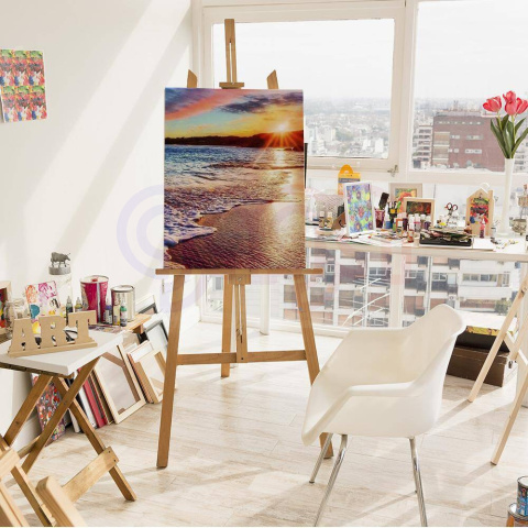 Malowanie po numerach Zachód słońca 50x40cm BEZ RAMY