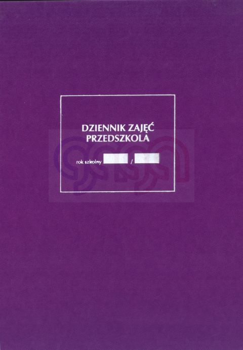 DZIENNIK ZAJĘĆ PRZEDSZKOLA Z KLAPKĄ I/1 DZIENNIK ZAJĘĆ PRZEDSZKOLA Z KLAPKĄ I/1