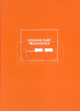 DZIENNIK ZAJĘĆ PRZEDSZKOLA Z KLAPKĄ I/1