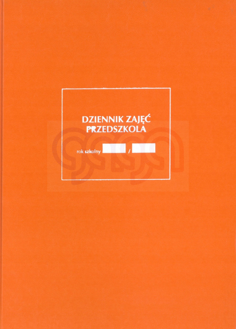 DZIENNIK ZAJĘĆ PRZEDSZKOLA Z KLAPKĄ I/1 DZIENNIK ZAJĘĆ PRZEDSZKOLA Z KLAPKĄ I/1