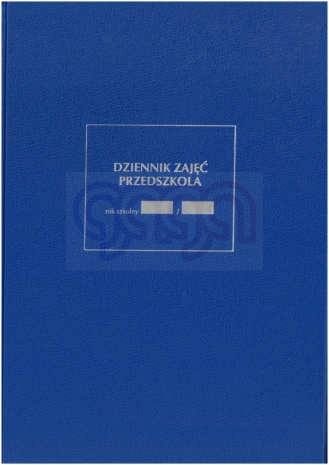 DZIENNIK ZAJĘĆ PRZEDSZKOLA Z KLAPKĄ I/1
