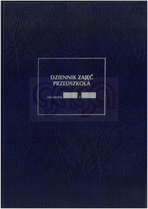 DZIENNIK ZAJĘĆ PRZEDSZKOLA Z KLAPKĄ I/1