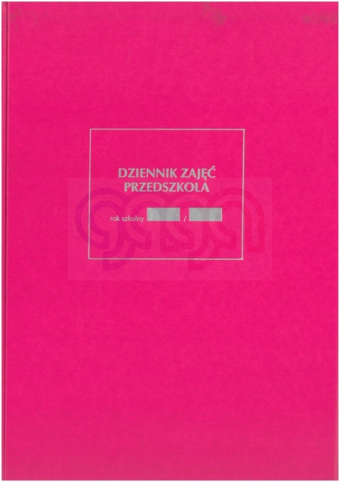 DZIENNIK ZAJĘĆ PRZEDSZKOLA Z KLAPKĄ I/1