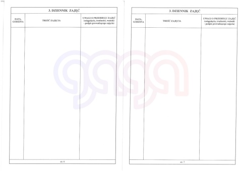DZIENNIK ZAJĘĆ WYPOCZYNKU GRUPOWEGO NA KOLONIE FERIE