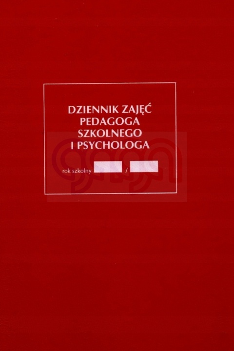 Dziennik zajęć psychologa / pedagoga