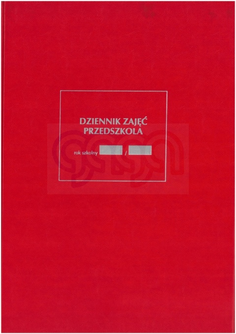 Dziennik zajęć przedszkola MEN I/1