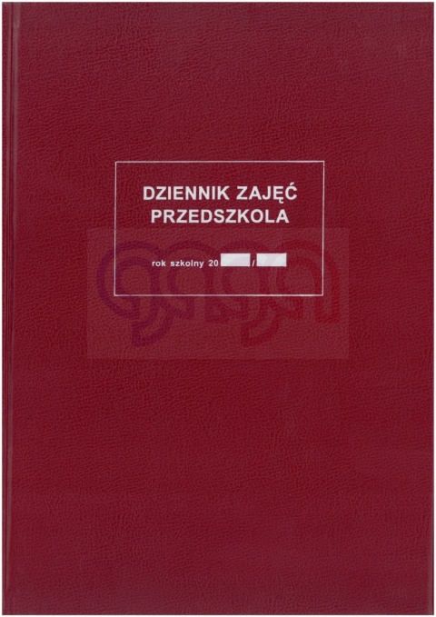 Dziennik zajęć przedszkola (przedszkolny)