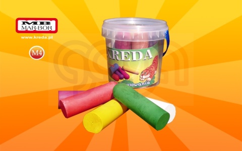 Kreda chodnikowa Fiorello 7-kol. 15 szt. w wiaderku