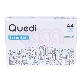 Papier ksero QUEDI ESSENTIAL A4, A4, klasa C, 80gsm, 500ark.