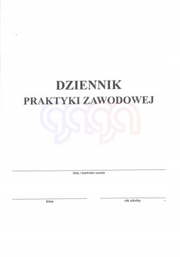 DZIENNIK PRAKTYKI ZAWODOWEJ