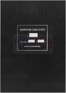 DZIENNIK LEKCYJNY SZKOŁY BRANŻOWEJ
