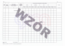 REJESTR PRZYPYTKÓW B-121A