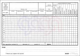 ROCZNA EWIDENCJA OBECNOŚCI W PRACY A4
