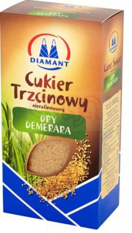 Cukier DIAMANT trzcinowy sypki 0.5kg