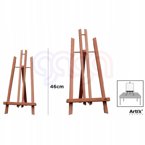 SZTALUGA DREWNIANA STOŁOWA 24x30x46cm PP723