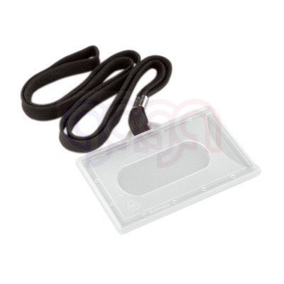 Identyfikator Holder z taśma czarną ARGO