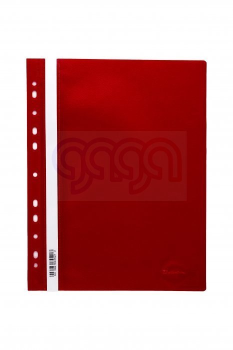 Skoroszyt zawieszany PP DOTTS (20) czerwony wzmocniony polipropyle SPP-DOT-02-01