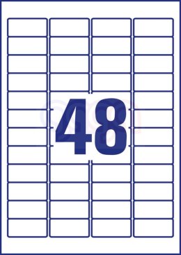 Etykiety uniwersalne L4736REV-25 45,7x21,2 30ark Usuwalne, białe, Avery Zweckform