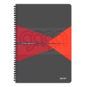 Kołonotatnik OFFICE A4 kratka czerwony 46470025 LEITZ