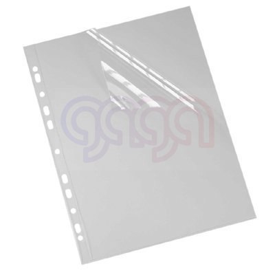 Ofertówka twarda zawieszana A4 L 150mic OF-38-01 (25sztuk) BIURFOL krystaliczna wpinana