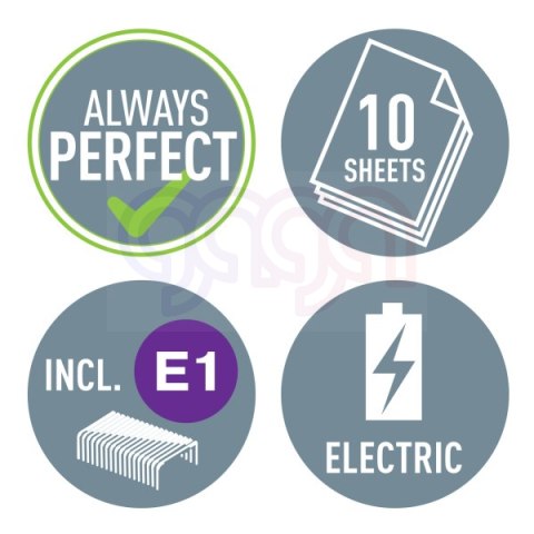 Zszywacz elektryczny WOW 10k turkusowy 55661051 LEITZ