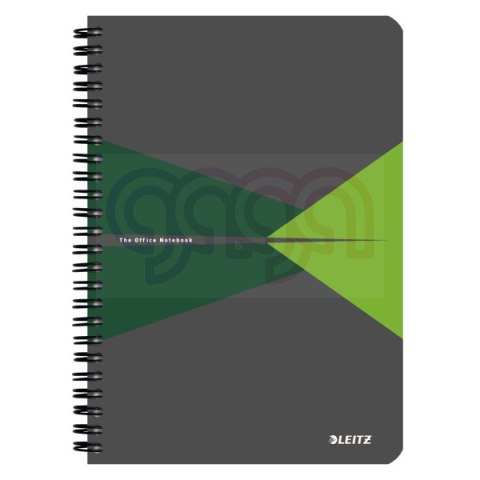 Kołonotatnik OFFICE A5 kratka zielony 44580055 LEITZ