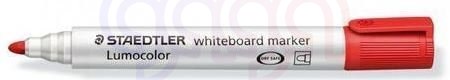Marker Lumocolor do białych tablic whiteboard, okrągły, czerwony, Staedtler S 351-2