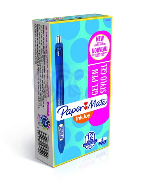 Pióro żelowe INKJOY GEL 0.7mm niebieski 1957054 PAPER MATE