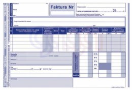 103-3E Faktura VAT netto (pełna) A5 oryginał+kopia MICHALCZYK i PROKOP