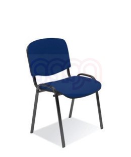 Krzesło konferencyjne ISO black CU-6 niebieski
