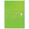 Teczka z gumką PP Leitz WOW, 15 mm, zielona 45990054