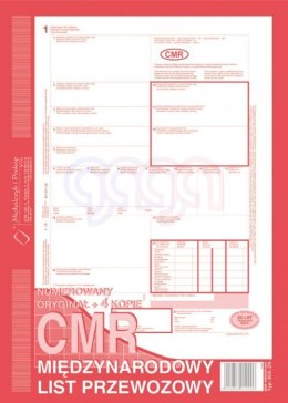 800-2N CMR A4 80kartek 1+4 numerowany międzynarodowy list przewozowy M&P