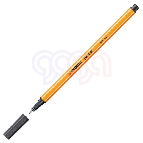 Cienkopis STABILO point 88/97 szary zimny głęboki