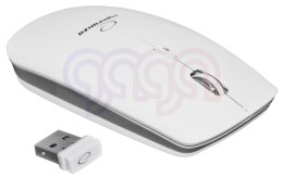 Mysz bezprzewodowa 2.4GHZ optyczna USB SATURN biała EM120W ESPERANZA