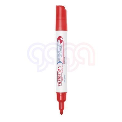 Marker suchościeralny RYSTOR RMS-1 czerwony B okrągła końcówka 456-001