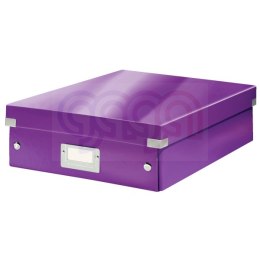Pudełko z przegródkami LEITZ C&S duże fioletowe 60580062