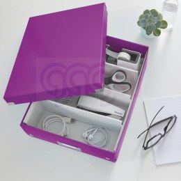 Pudełko z przegródkami LEITZ C&S duże fioletowe 60580062 (X)