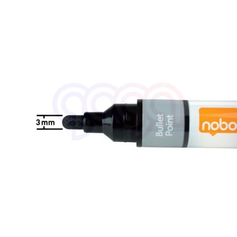 Markery Liquid Ink, czarne, 10 szt 1915377